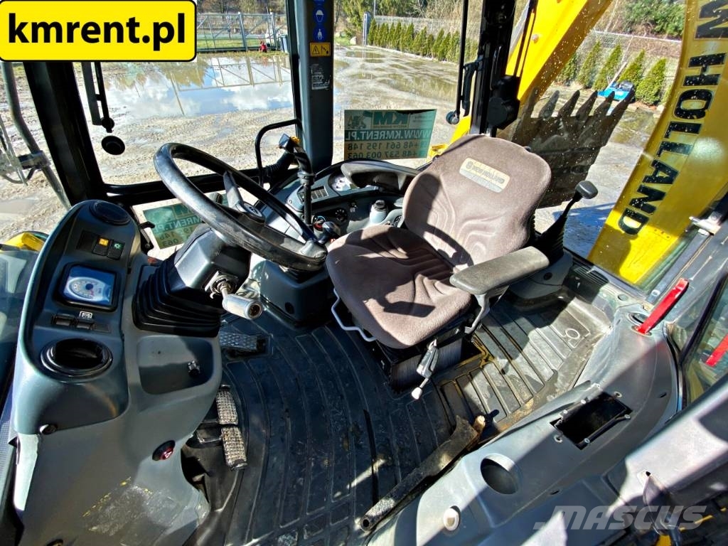 New Holland B 115 Ekskavatori-iekrāvēji