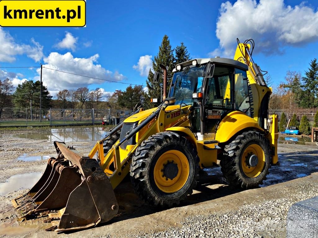 New Holland B 115 Ekskavatori-iekrāvēji