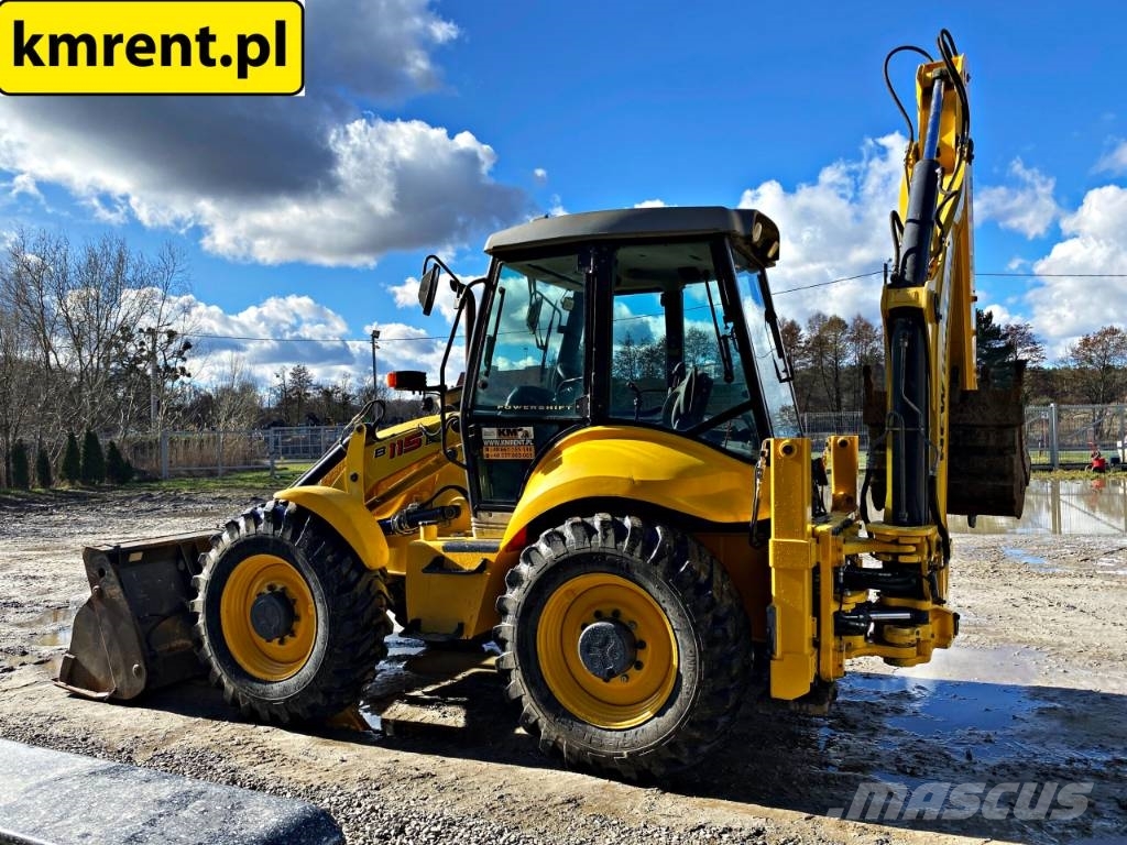 New Holland B 115 Ekskavatori-iekrāvēji