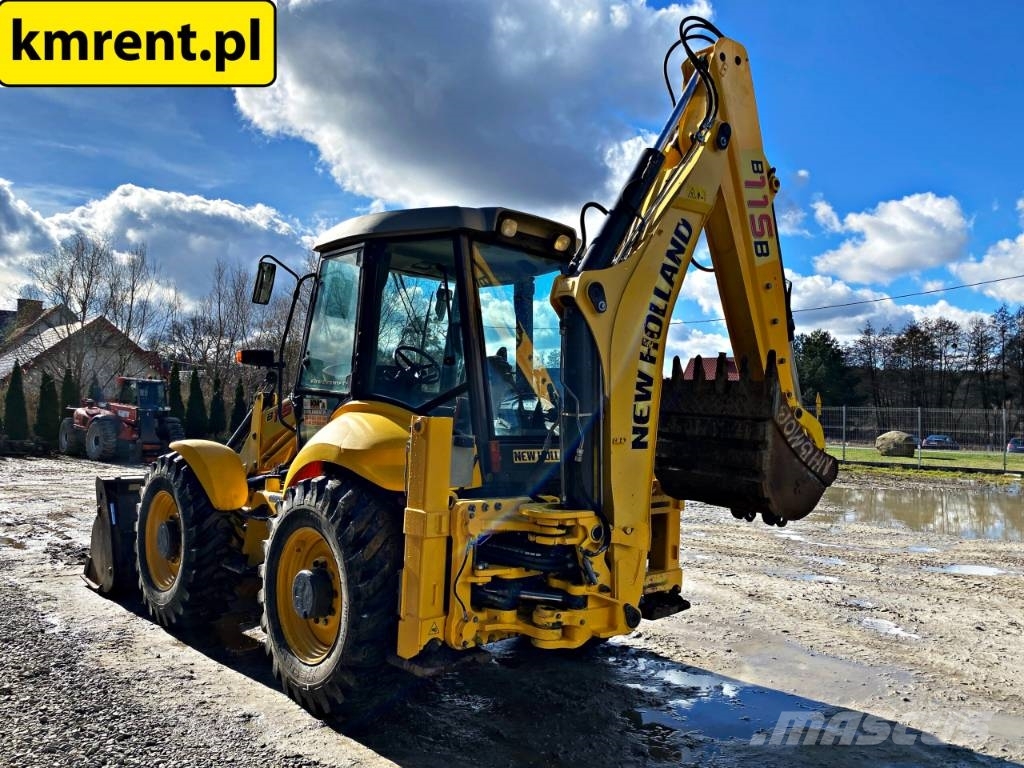 New Holland B 115 Ekskavatori-iekrāvēji