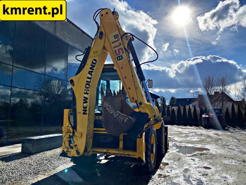 New Holland B 115 Ekskavatori-iekrāvēji