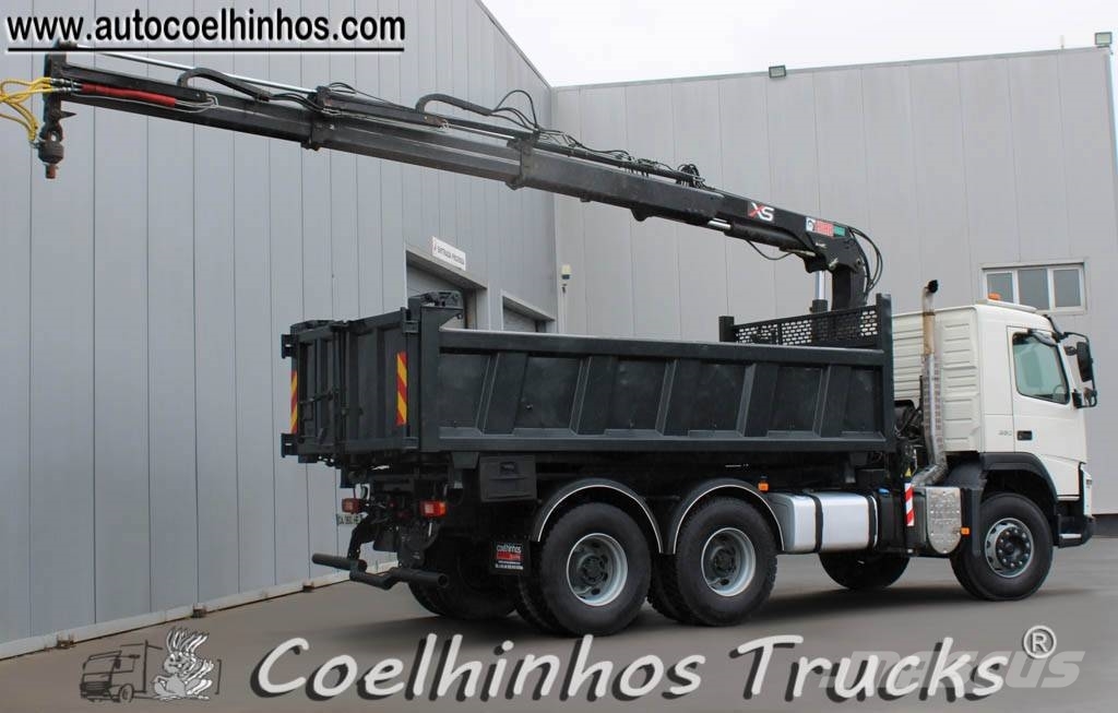 Volvo FMX 380 + Hiab 144 XS Sora- ja kippiautot