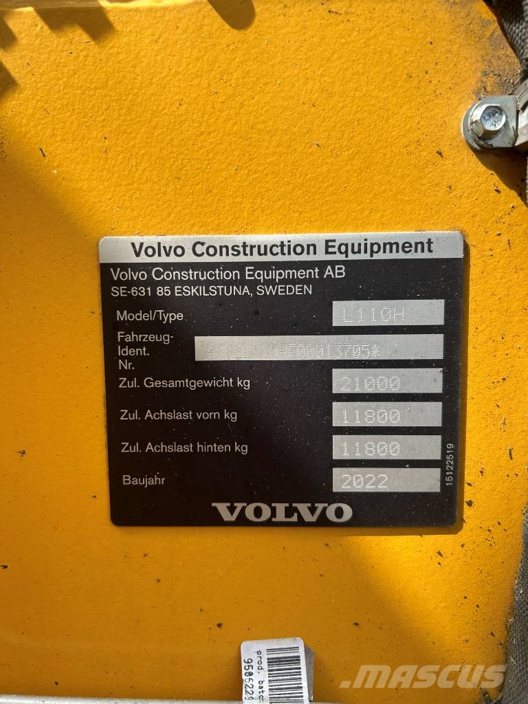 Volvo L 110 H Wielladers
