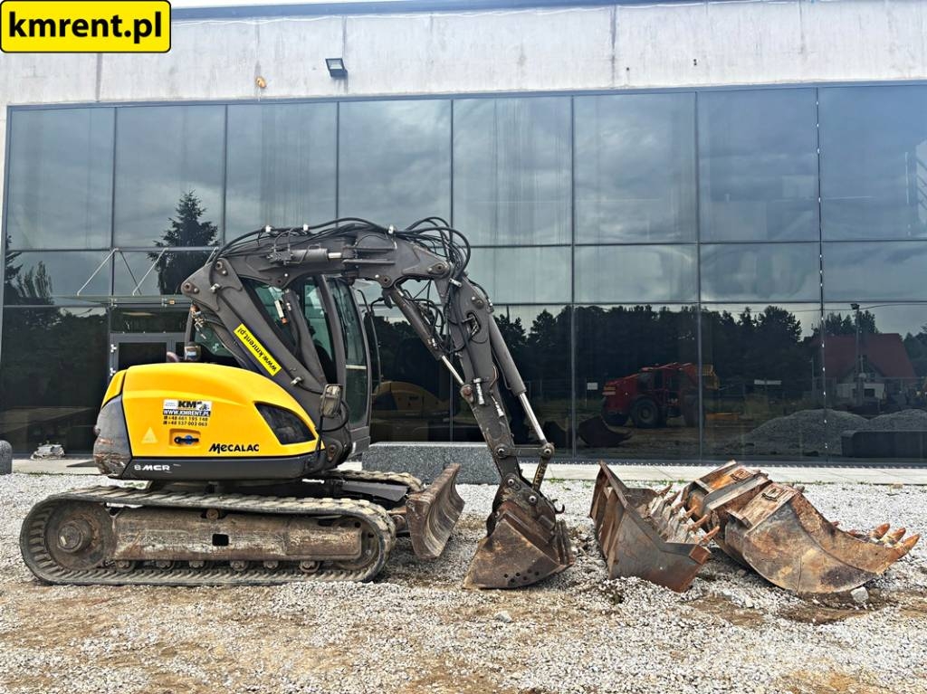 Mecalac 8 MCR MINI-KOPARKA 2010R | MECALAC 6 MCR, JCB 8065 Minibagger < 7t