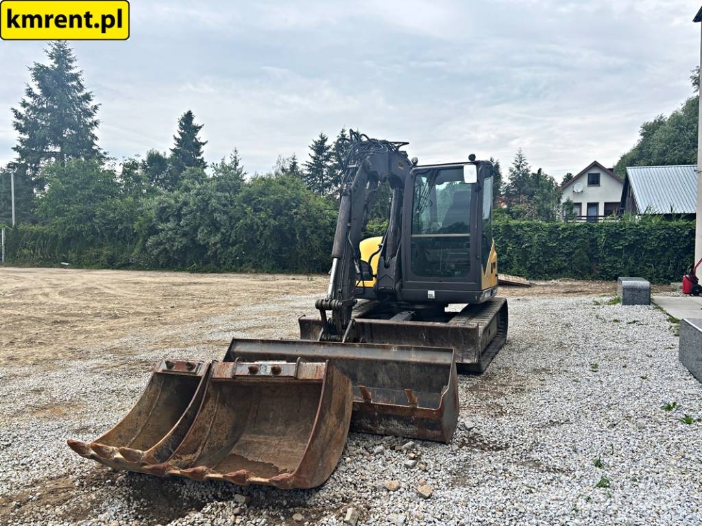 Mecalac 8 MCR MINI-KOPARKA 2010R | MECALAC 6 MCR, JCB 8065 Minibagger < 7t