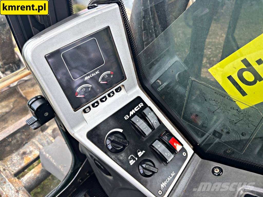 Mecalac 8 MCR MINI-KOPARKA 2010R | MECALAC 6 MCR, JCB 8065 Minibagger < 7t