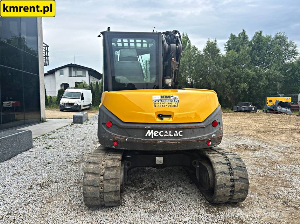Mecalac 8 MCR MINI-KOPARKA 2010R | MECALAC 6 MCR, JCB 8065 Minibagger < 7t