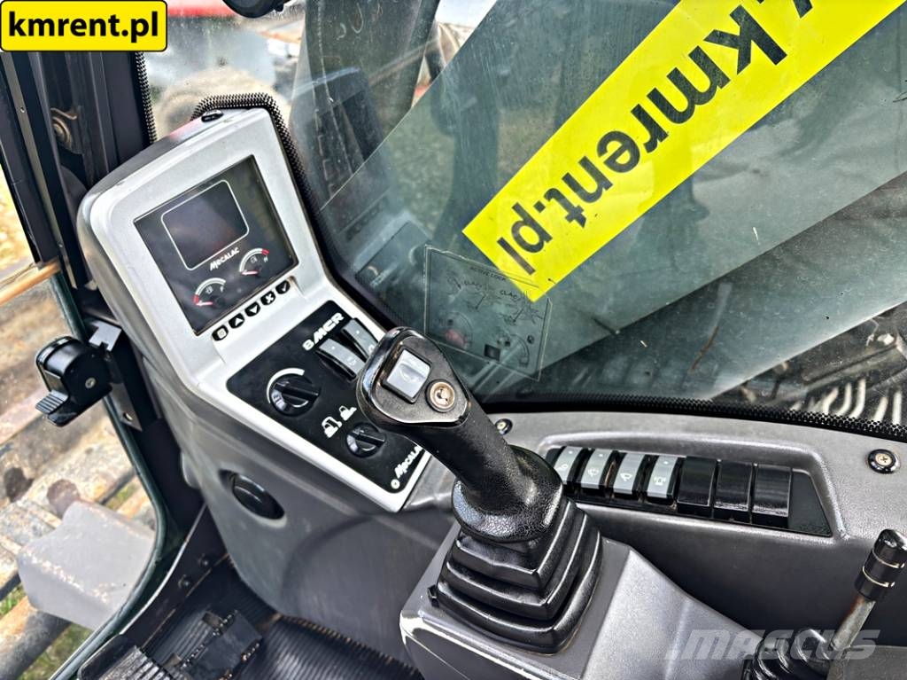 Mecalac 8 MCR MINI-KOPARKA 2010R | MECALAC 6 MCR, JCB 8065 Minibagger < 7t