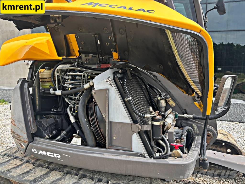 Mecalac 8 MCR MINI-KOPARKA 2010R | MECALAC 6 MCR, JCB 8065 Minibagger < 7t