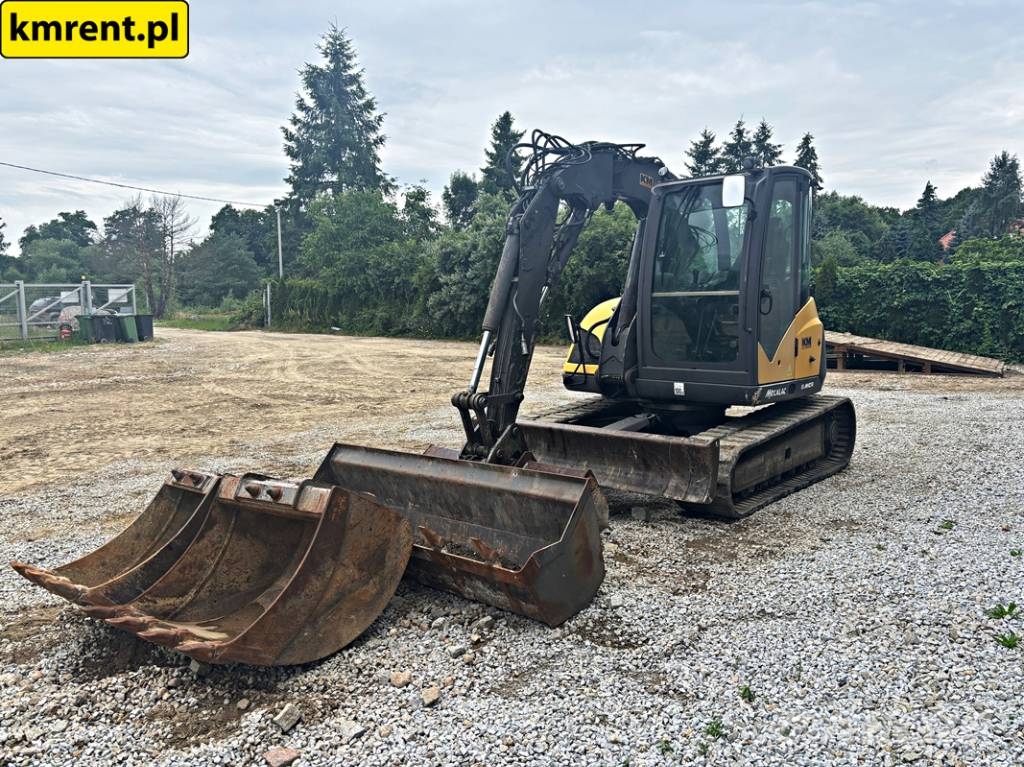 Mecalac 8 MCR MINI-KOPARKA 2010R | MECALAC 6 MCR, JCB 8065 Minibagger < 7t