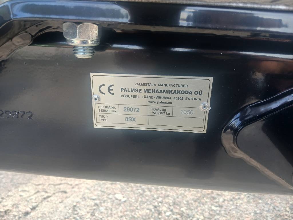Palms Metsäkuormain paketti 3.67/8t Vaunu Skogsvagnar