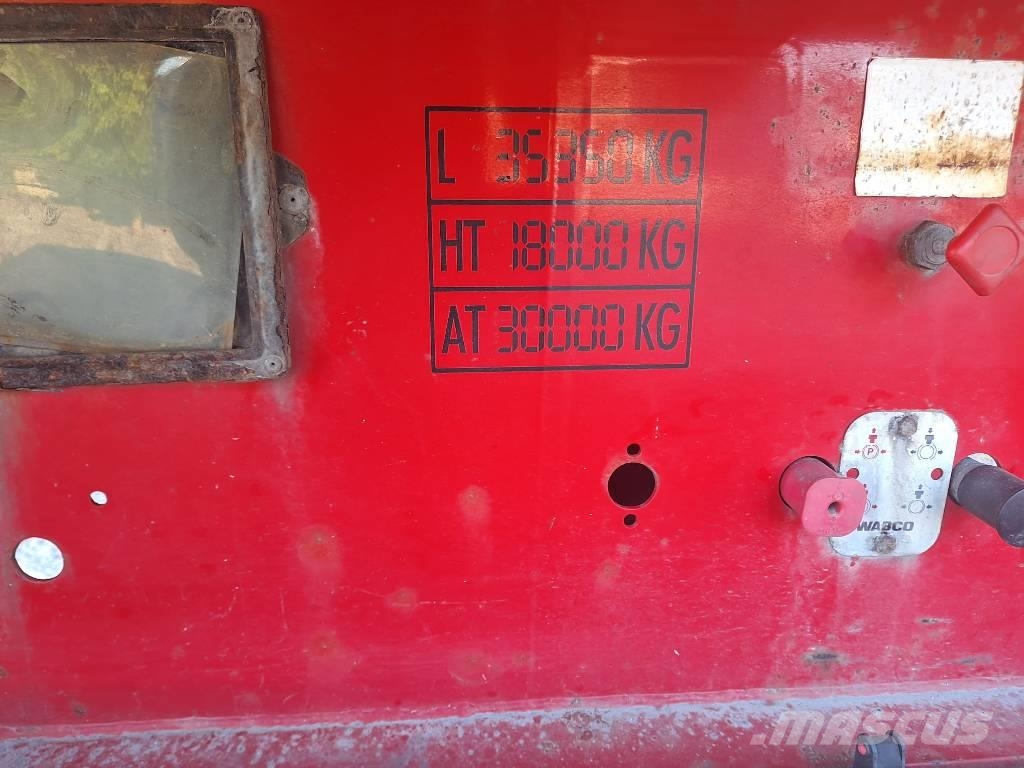  Bmi 4 akslet 80 m3 HARDOX tiptrailer Semi-trailer med tip
