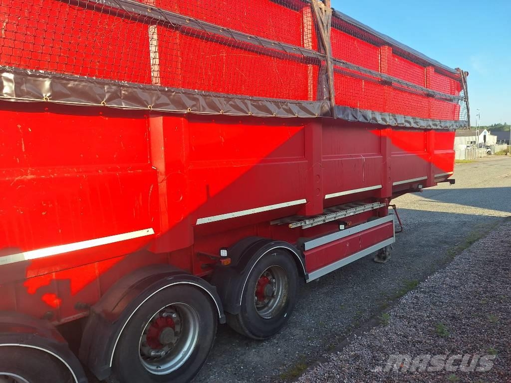  Bmi 4 akslet 80 m3 HARDOX tiptrailer Semi-trailer med tip