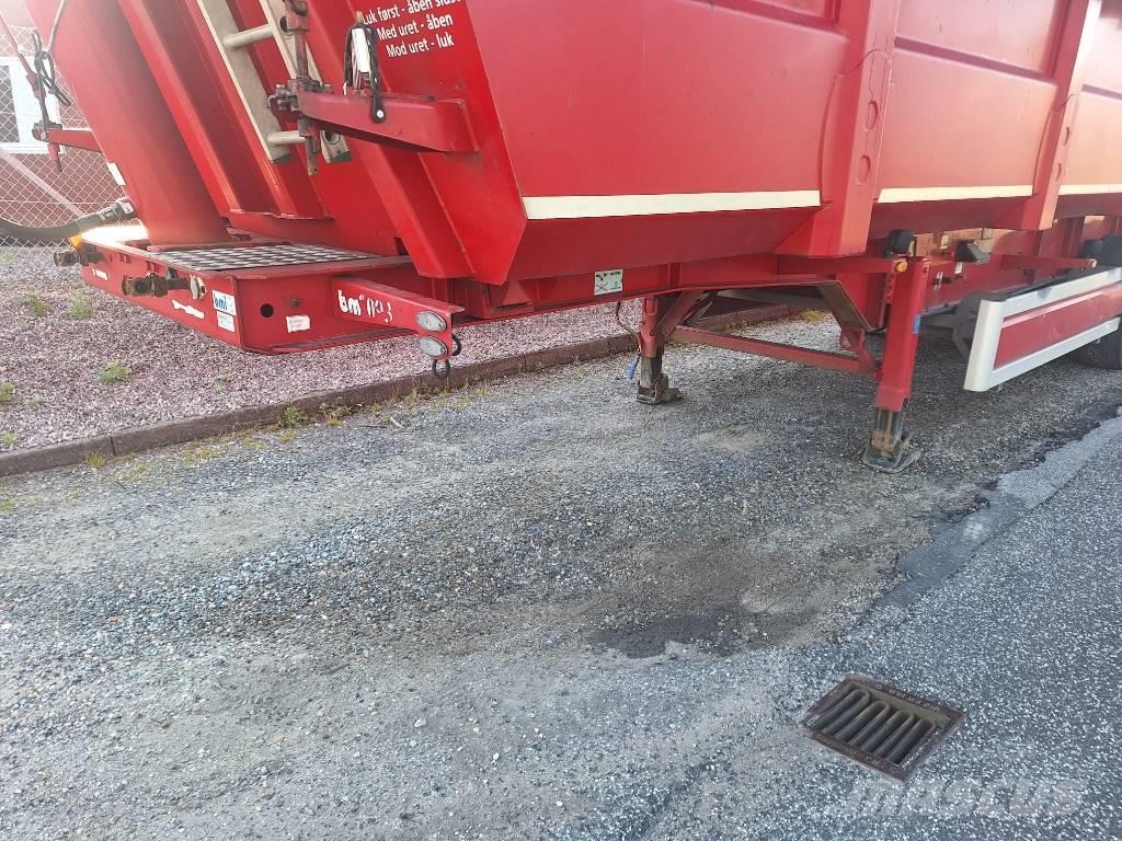  Bmi 4 akslet 80 m3 HARDOX tiptrailer Semi-trailer med tip