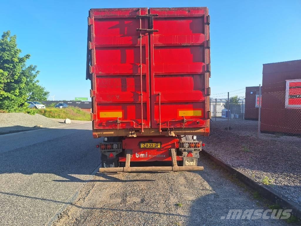  Bmi 4 akslet 80 m3 HARDOX tiptrailer Semi-trailer med tip