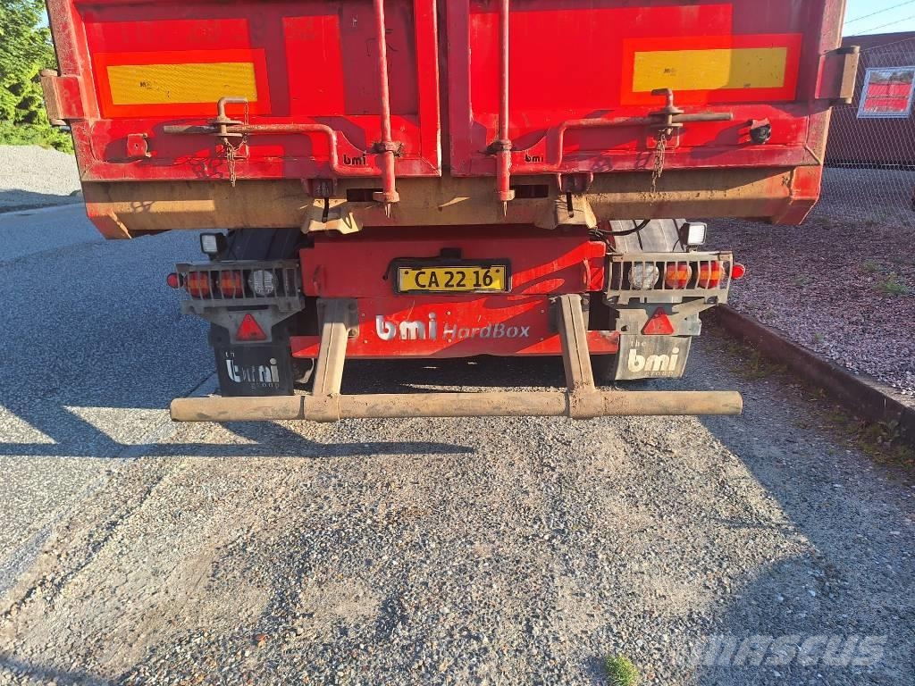  Bmi 4 akslet 80 m3 HARDOX tiptrailer Semi-trailer med tip