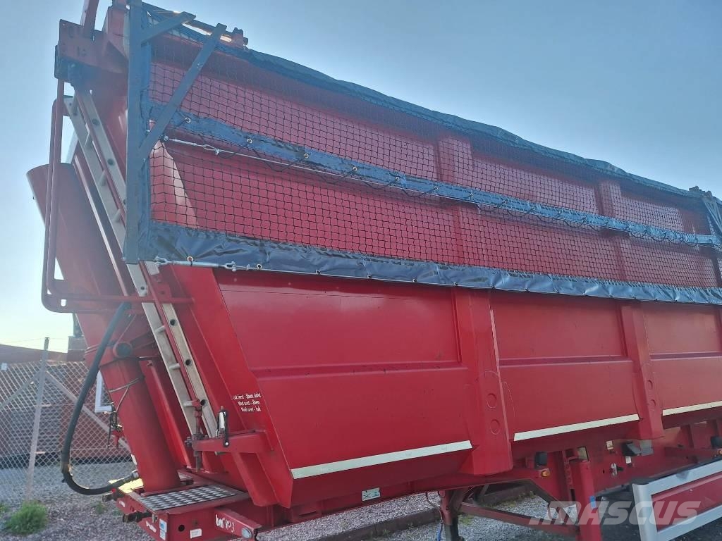 Bmi 4 akslet 80 m3 HARDOX tiptrailer Semi-trailer med tip