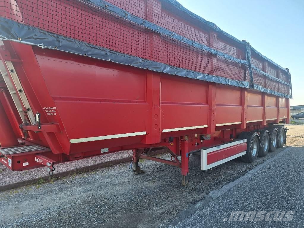  Bmi 4 akslet 80 m3 HARDOX tiptrailer Semi-trailer med tip