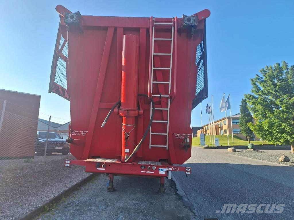  Bmi 4 akslet 80 m3 HARDOX tiptrailer Semi-trailer med tip