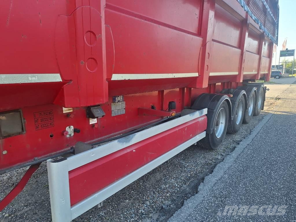  Bmi 4 akslet 80 m3 HARDOX tiptrailer Semi-trailer med tip