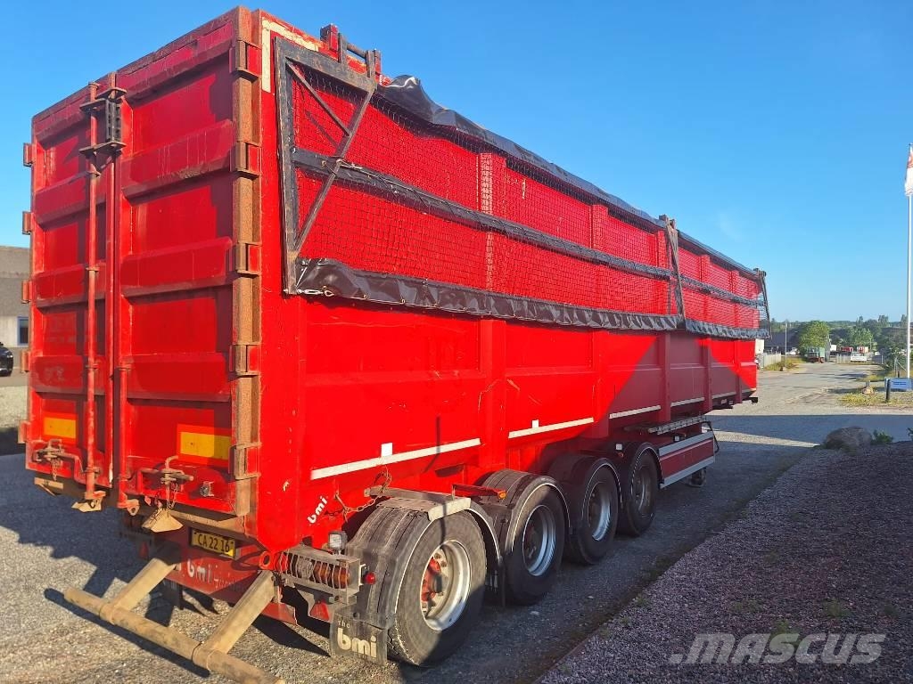  Bmi 4 akslet 80 m3 HARDOX tiptrailer Semi-trailer med tip