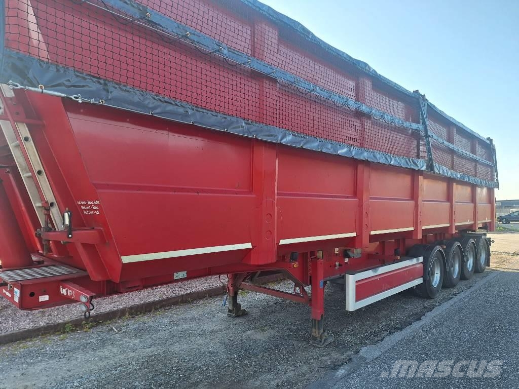  Bmi 4 akslet 80 m3 HARDOX tiptrailer Semi-trailer med tip