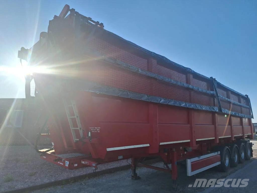  Bmi 4 akslet 80 m3 HARDOX tiptrailer Semi-trailer med tip