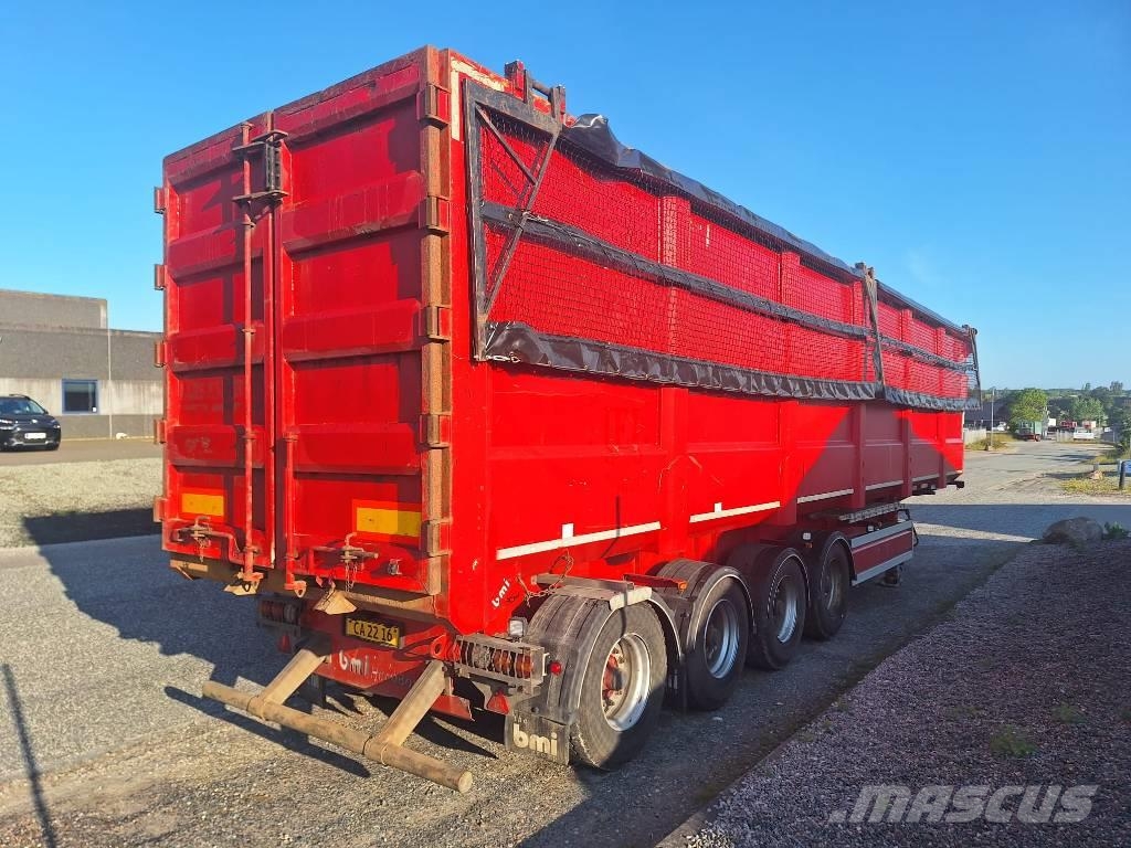  Bmi 4 akslet 80 m3 HARDOX tiptrailer Semi-trailer med tip