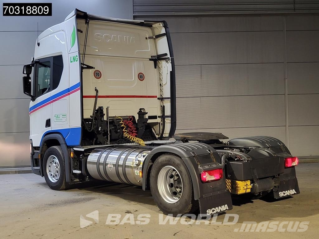 Scania R410 4X2 LNG! Retarder 2xTanks ACC Vilcēji