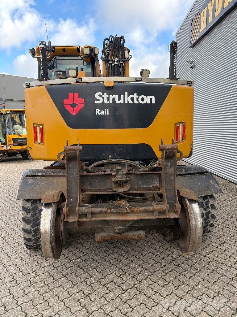Hydrema MX16 Rail Gravemaskiner på hjul