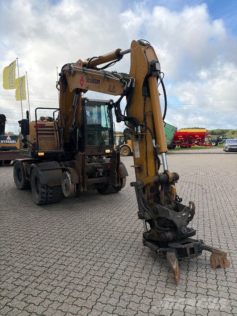 Hydrema MX16 Rail Gravemaskiner på hjul