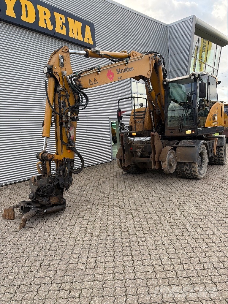 Hydrema MX16 Rail Gravemaskiner på hjul