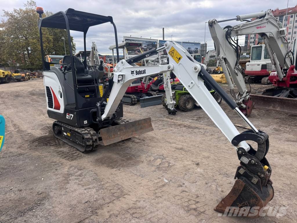 Bobcat E 17 حفارات صغيرة أقل من 7 طن (حفارات صغيرة)