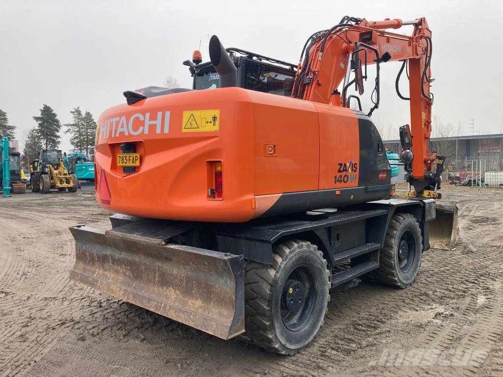 Hitachi ZX 140 W-5B Εκσκαφείς με τροχούς - λάστιχα