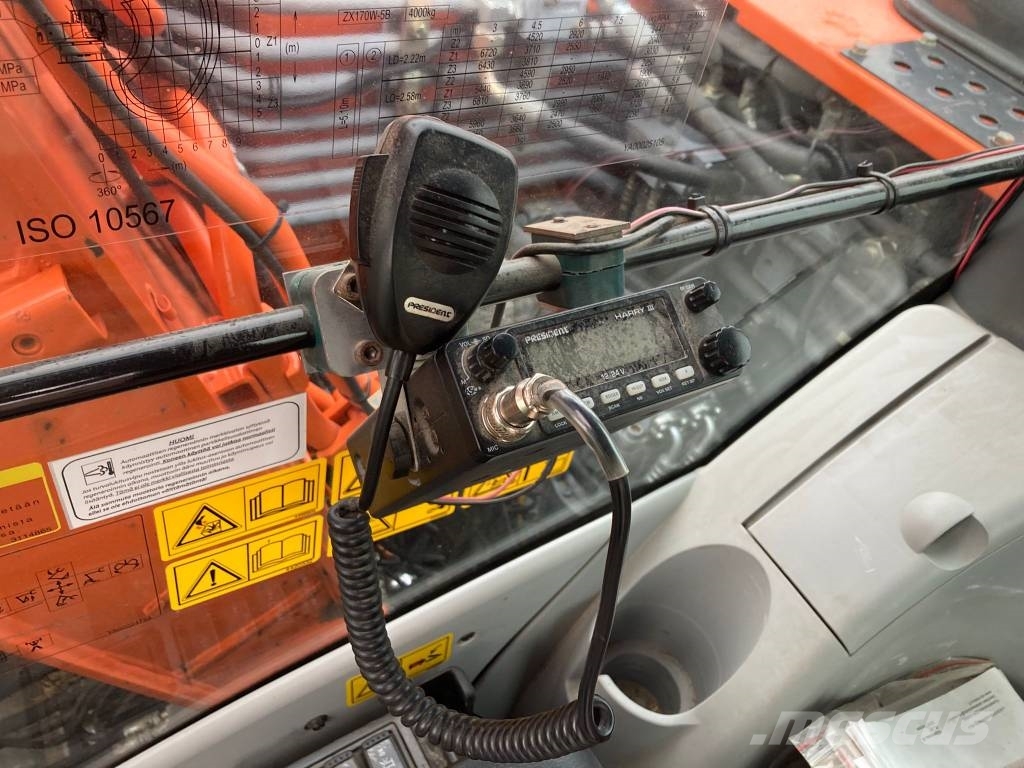 Hitachi ZX 140 W-5B Εκσκαφείς με τροχούς - λάστιχα