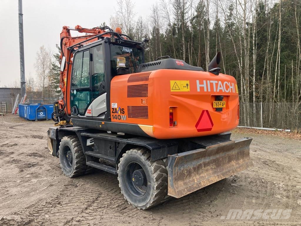 Hitachi ZX 140 W-5B Εκσκαφείς με τροχούς - λάστιχα