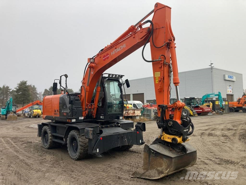 Hitachi ZX 140 W-5B Εκσκαφείς με τροχούς - λάστιχα