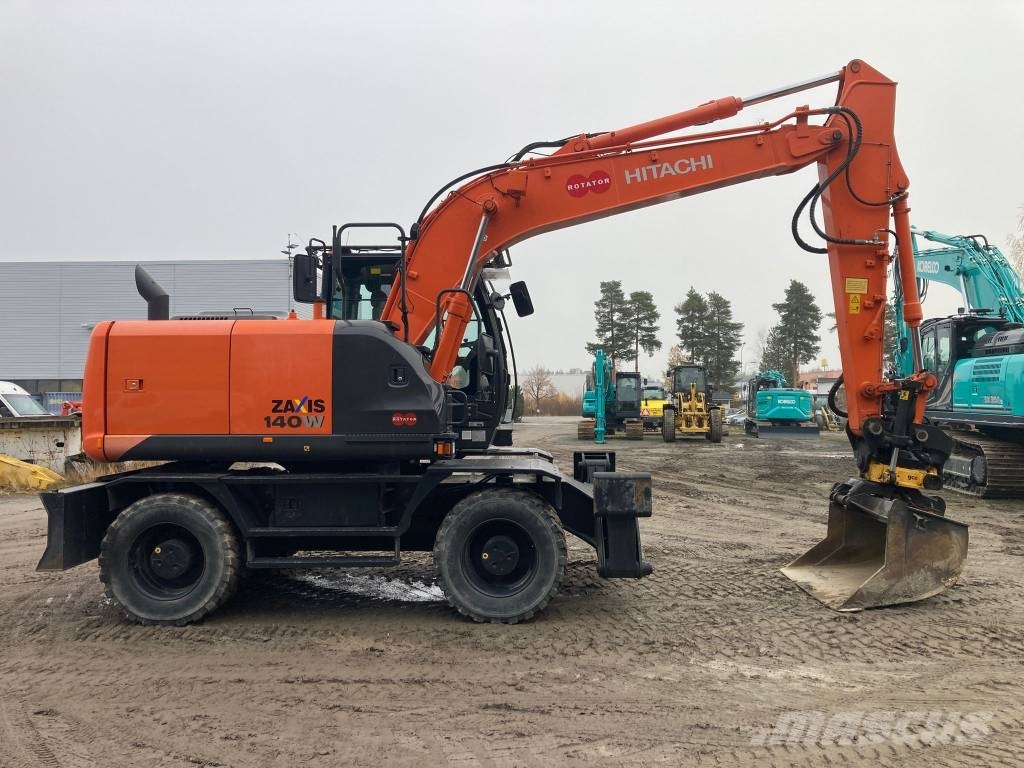 Hitachi ZX 140 W-5B Εκσκαφείς με τροχούς - λάστιχα
