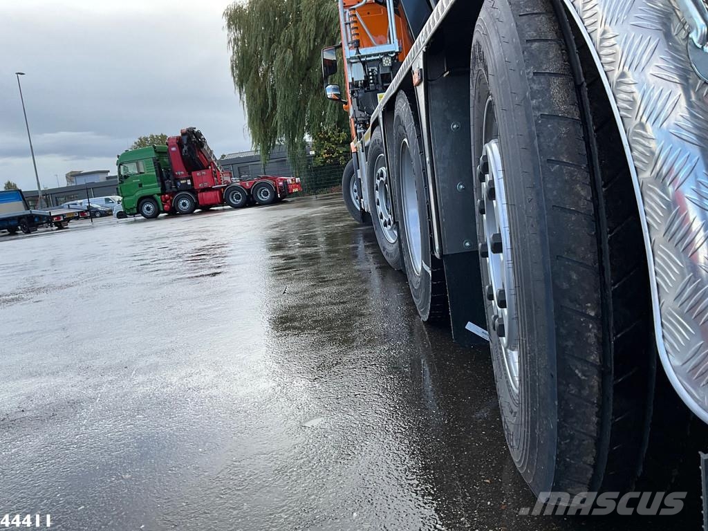DAF FAQ XD 450 8x2 Euro 6 HMF 28 Tonmeter laadkraan Abrollkipper