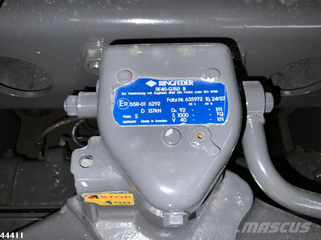 DAF FAQ XD 450 8x2 Euro 6 HMF 28 Tonmeter laadkraan Abrollkipper