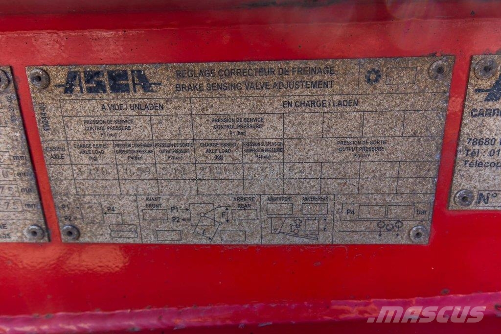 Asca BI-TRAIN 20''+ SELLETTE/FIFTH WHEEL Wissellaadbakken