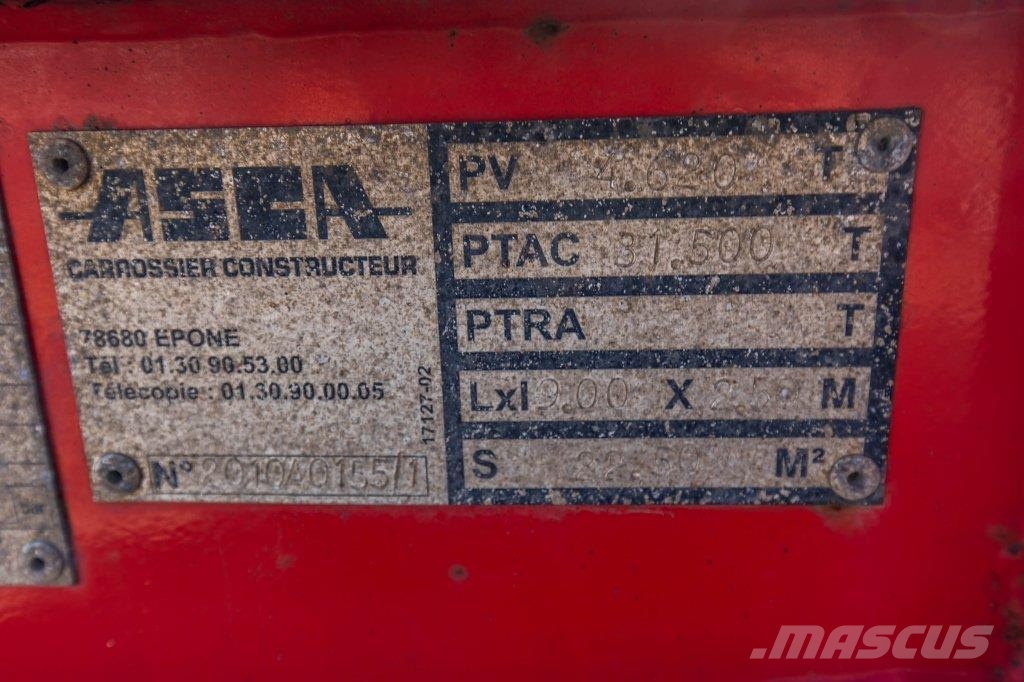 Asca BI-TRAIN 20''+ SELLETTE/FIFTH WHEEL Wissellaadbakken