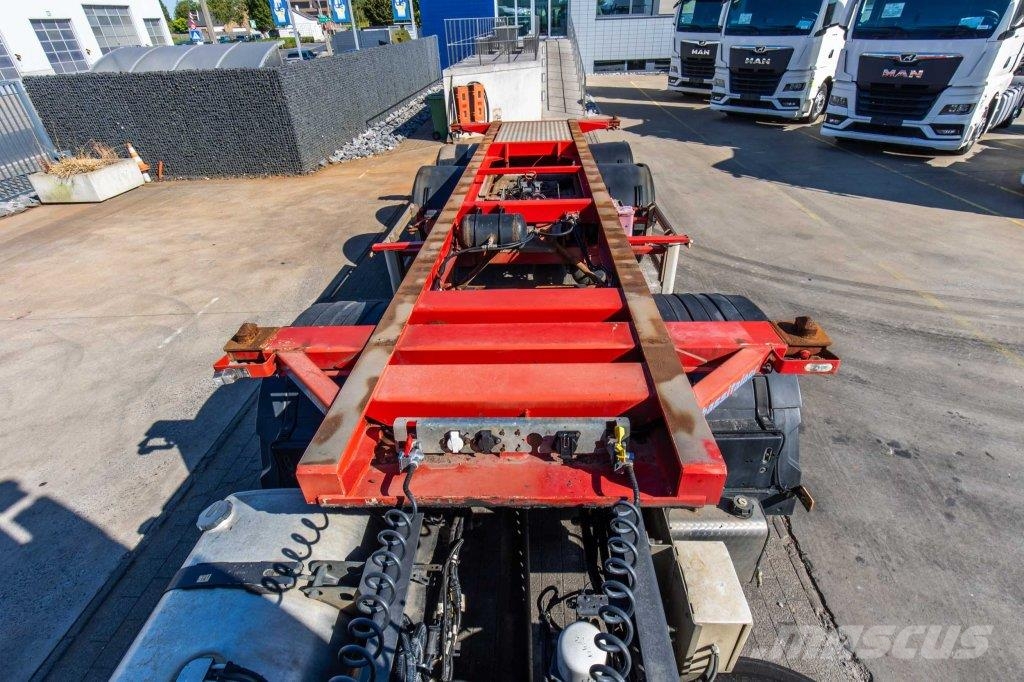 Asca BI-TRAIN 20''+ SELLETTE/FIFTH WHEEL Wissellaadbakken