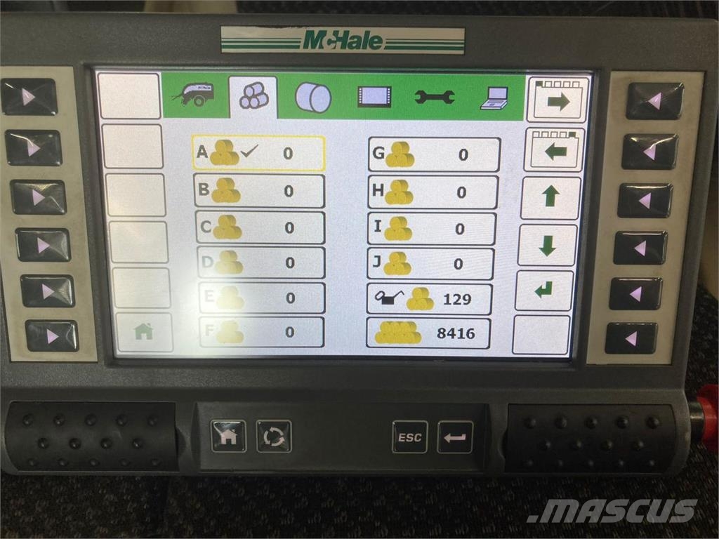 McHale Fusion Vario Rituļu preses