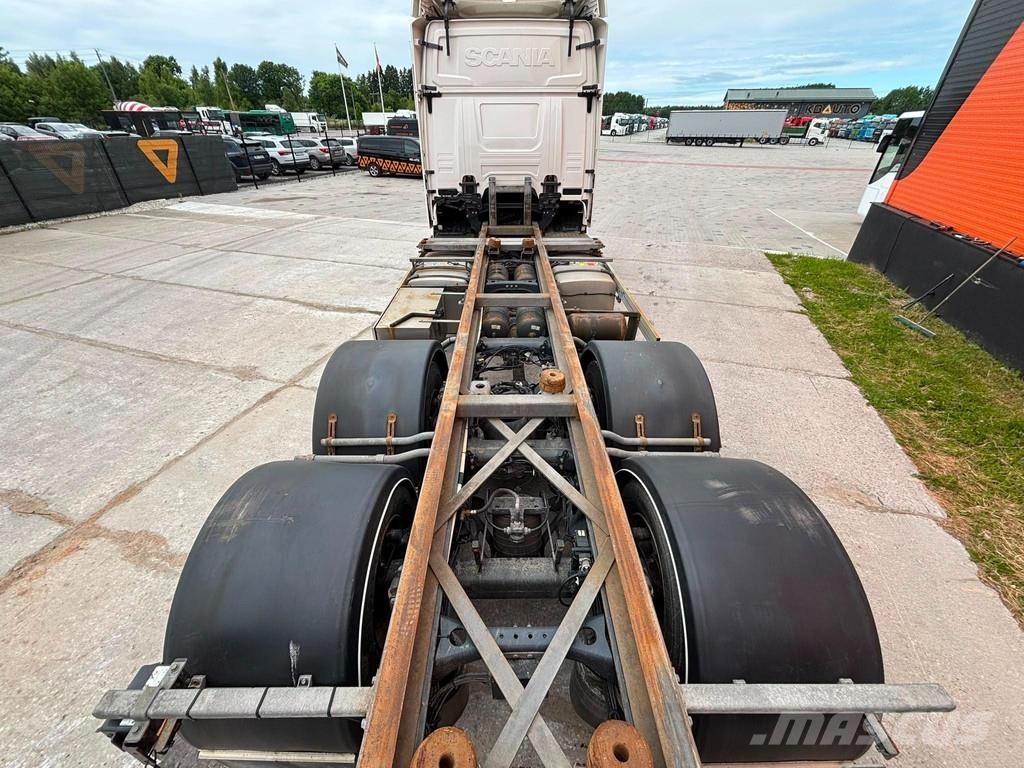 Scania G 500 6x2 9 TON FRONT AXLE / RETARDER / DOUBLE BOG Camiones portacontenedores