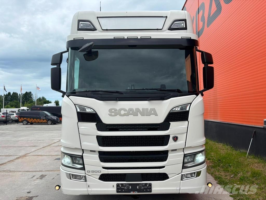 Scania G 500 6x2 9 TON FRONT AXLE / RETARDER / DOUBLE BOG Camiones portacontenedores