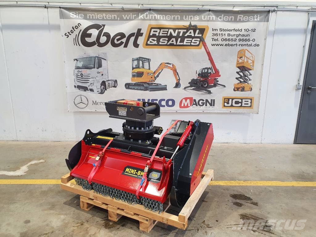 Seppi M. MINI-BMS 105 Forstmulcher / Drehmotor / MS08 /  Trituradoras forestales