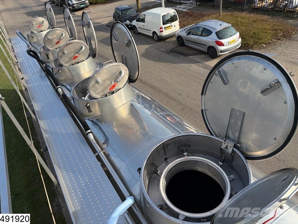 Magyar Food 5 Comp, 30957 Liter Tanker semi-trailers