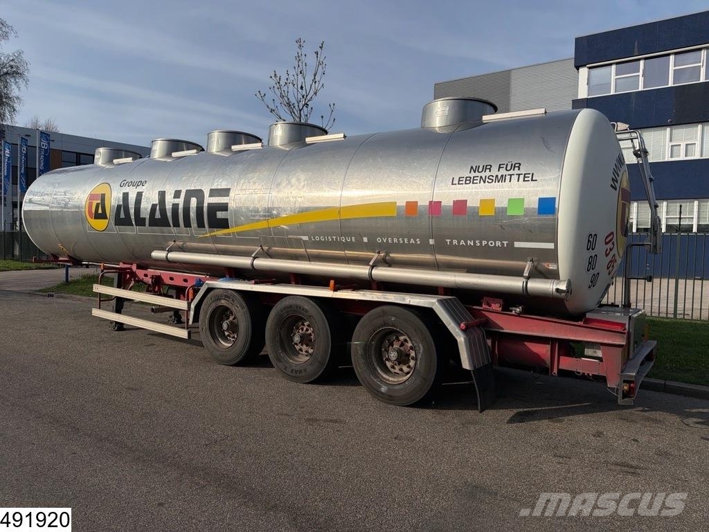 Magyar Food 5 Comp, 30957 Liter Tanker semi-trailers