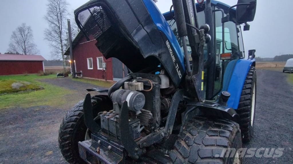 New Holland TL90 trima kuormaaja, sähköinen suunnanvaihtaja Traktorid